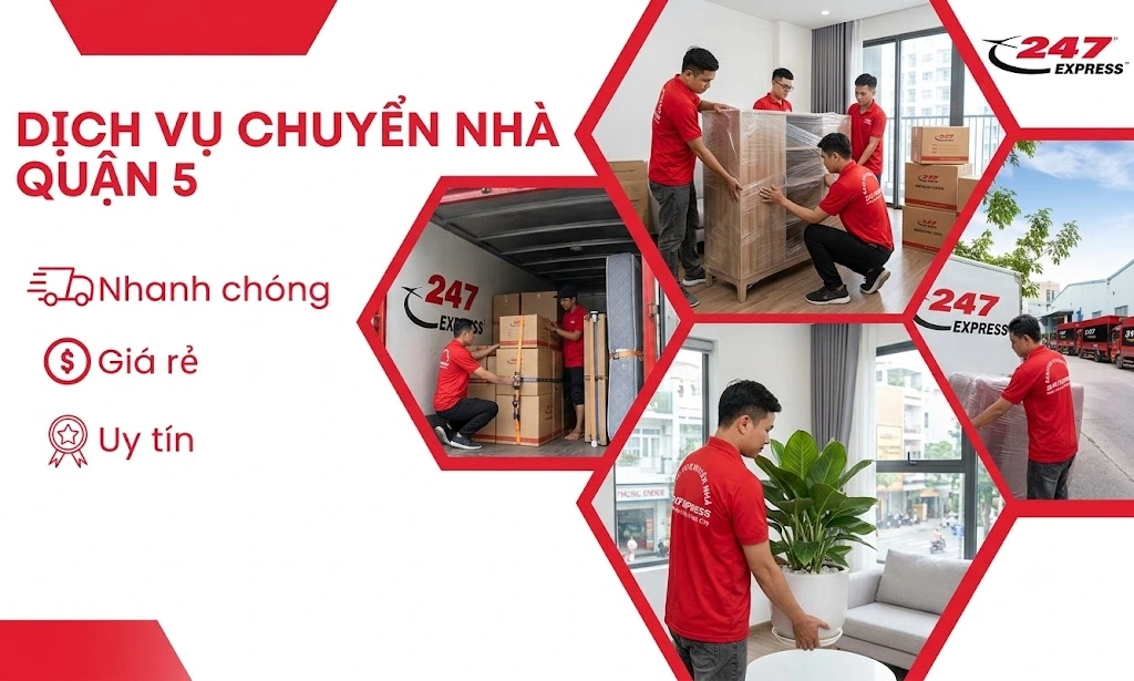 Dịch Vụ Chuyển Nhà Quận 5 Trọn Gói